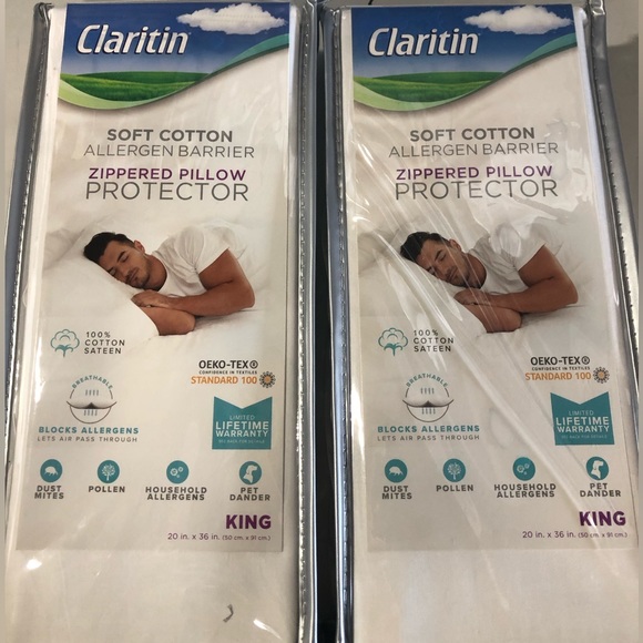 Bedding Set Of 2 Nip Claritin Pillow Protectors King Poshmark